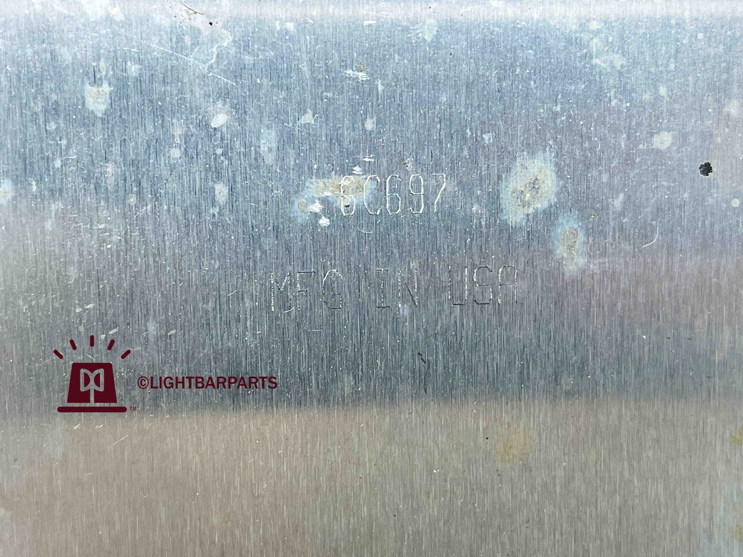 Whelen Lightbar - 7.25" Gutter Strap Pair - Chevy Caprice 2011-2017 - P/N: 6C697