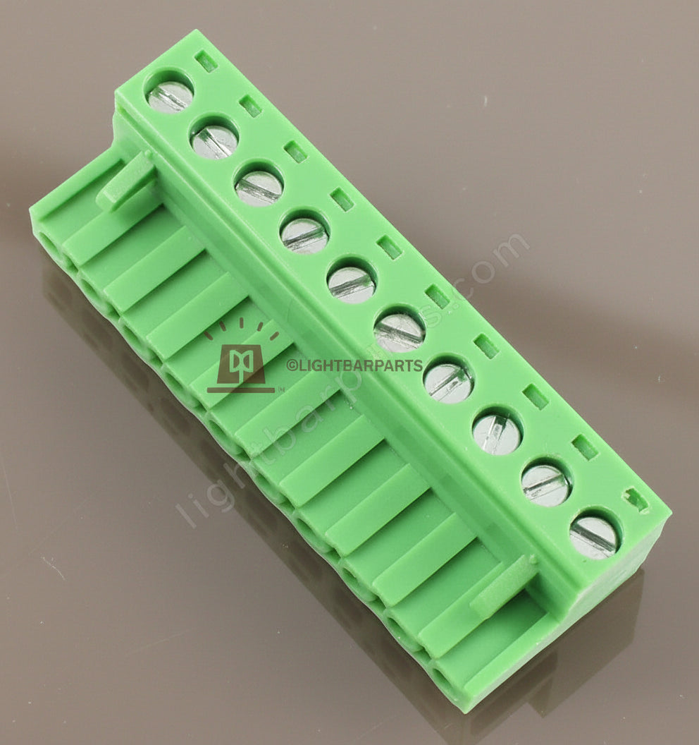 Federal Signal Code3 Carson Whelen Siren Controller - 10 Pin - L Plug Connector