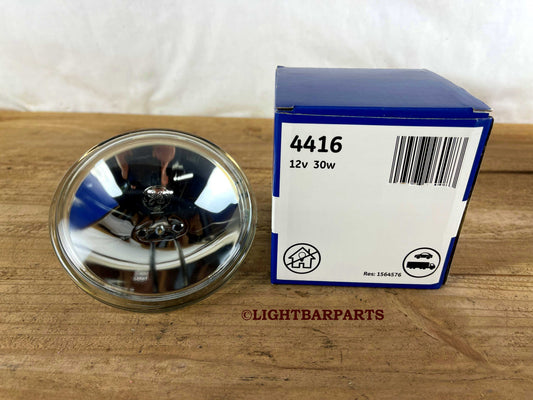 GE 4416 Clear Par36 Bulb Federal Signal Beacon Aerodynic Twinsonic Lightbar NEW!