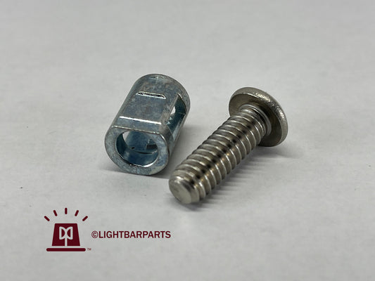 Unity Spotlight Parts - New Wedge Bushing U-8384-P and Screw U-8384 For Spotlight with Flat Shaft