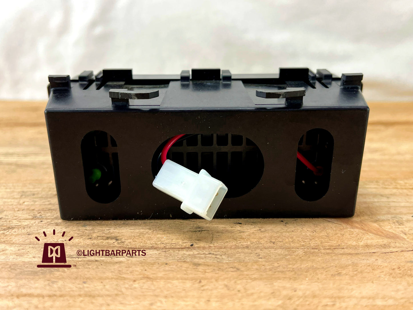 Whelen Liberty Lightbar - 500 Series LIN6 GEN4 Super LED Module, red color, in nice used condition, with visible LED lights and clear lens.