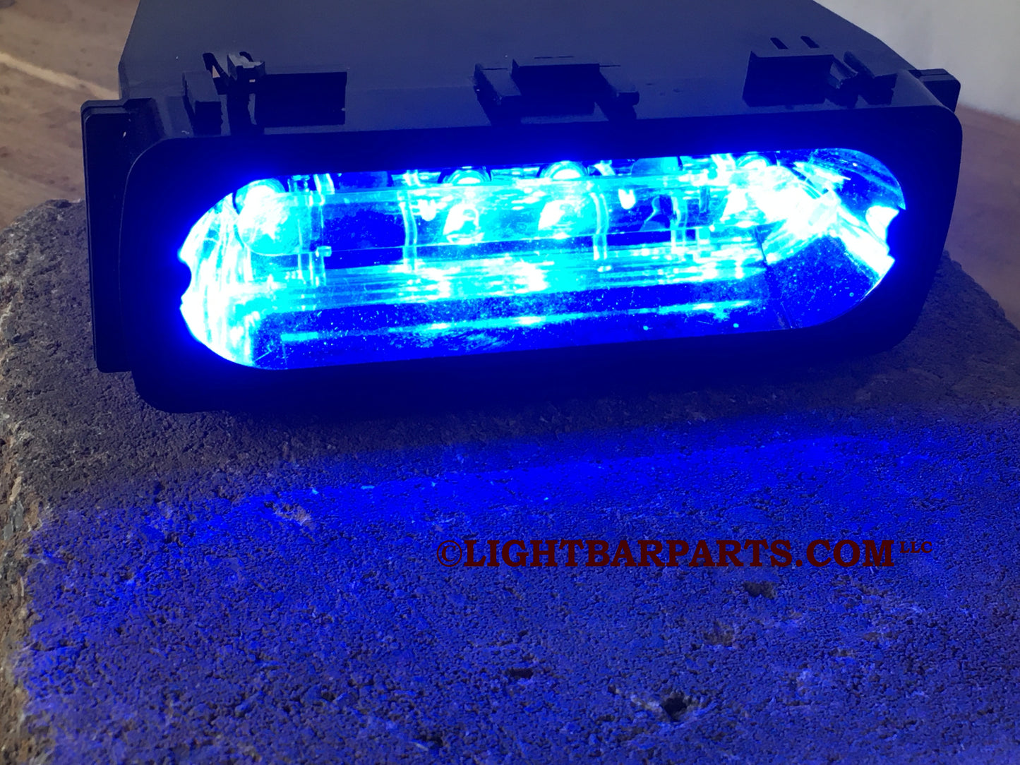 Whelen Lightbar - LIN4B Super LED Module - P/N 01-0264077020D BLUE - lightbarparts.com
