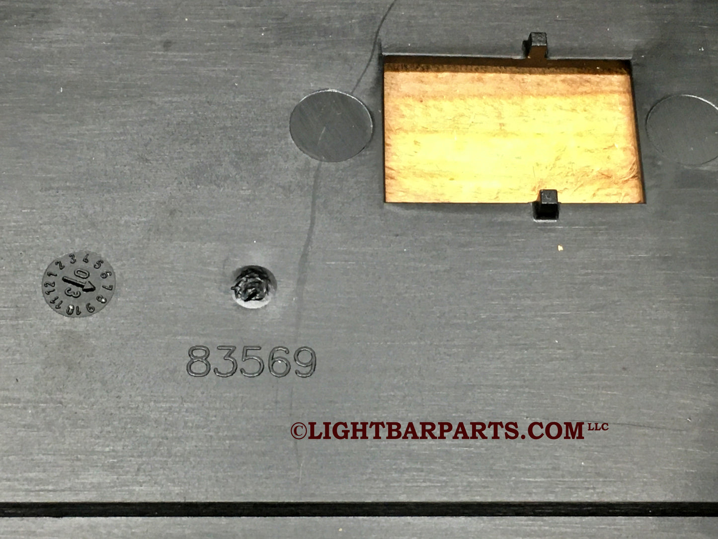 Whelen LFL Liberty Patriot Lightbars - Mock Ballast Power Supply Blank Mount - lightbarparts.com