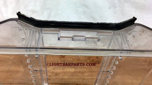 Code 3 MX7000 Lightbar - Clear Center Lower Dome Lens Base Gasket - lightbarparts.com