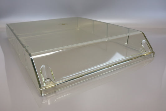 Star Headlight Lantern - Vintage Sabre Lightbar - Clear Center Dome with Screws - light bar parts