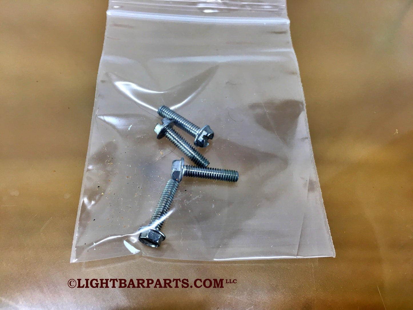 Star Headlight Lantern - Vintage Sabre Lightbar - Clear Center Dome with Screws - light bar parts