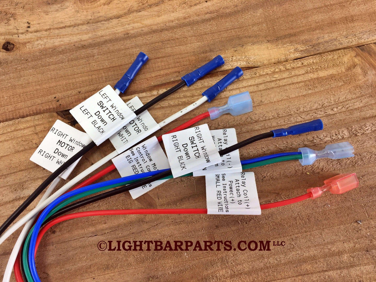 AceK9 - Dual Window Relay Module Wiring Harness Only - light bar parts