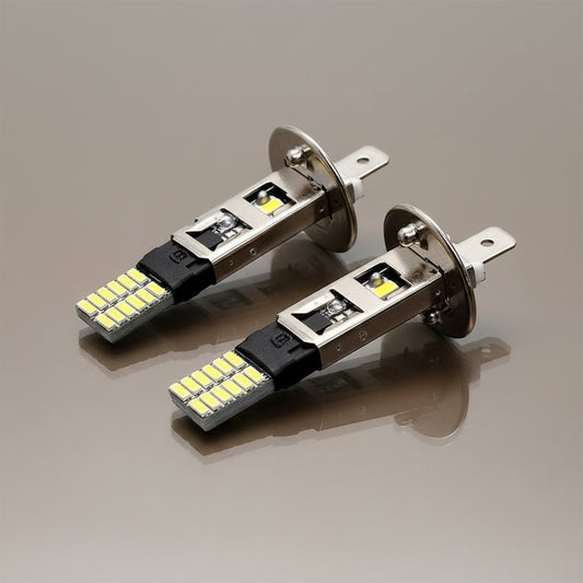 Federal Signal Code3 Beacon Lightbar Rotator - Pair (2) LED Replacement Bulb - White