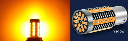 Federal Signal Code3 Lightbar Rotator - LED Twist Lock Replacement Bulbs - Amber