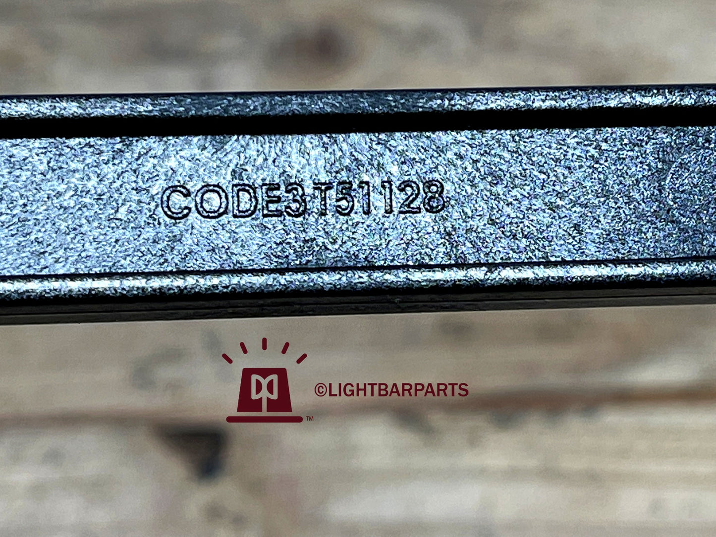 Code 3 Defender Lightbar - Lower Plate Dome Support Bracket - P/N: T51128