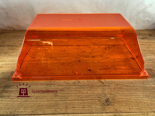 Code 3 PSE - Force 4 LP Beacon Lightbar - Rare Amber Dome - New Old Stock