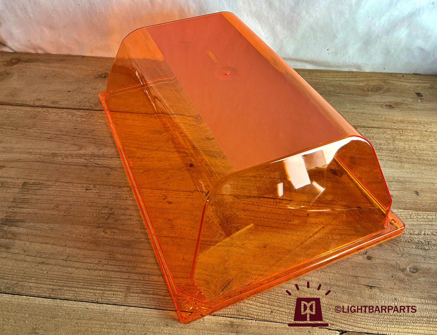 Code 3 PSE - Force 4 LP Beacon Lightbar - Rare Amber Dome - New Old Stock