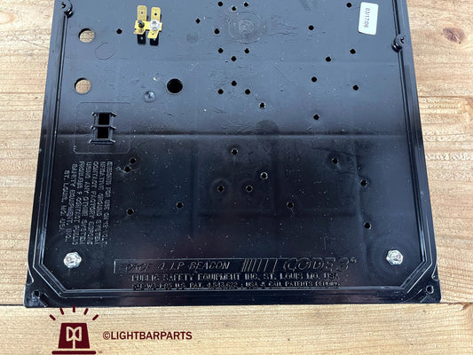 Code 3 PSE - Force 4 LP Beacon Lightbar - Base Bottom Tray with Magnetic Mounts