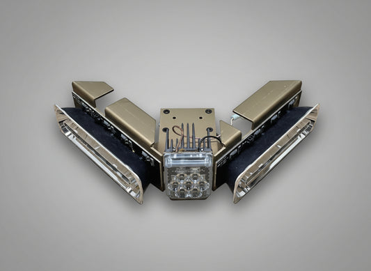 CODE 3 RX2700 - Corner PriZm LED Module - 12 Diodes - Blue with LED Alley Light