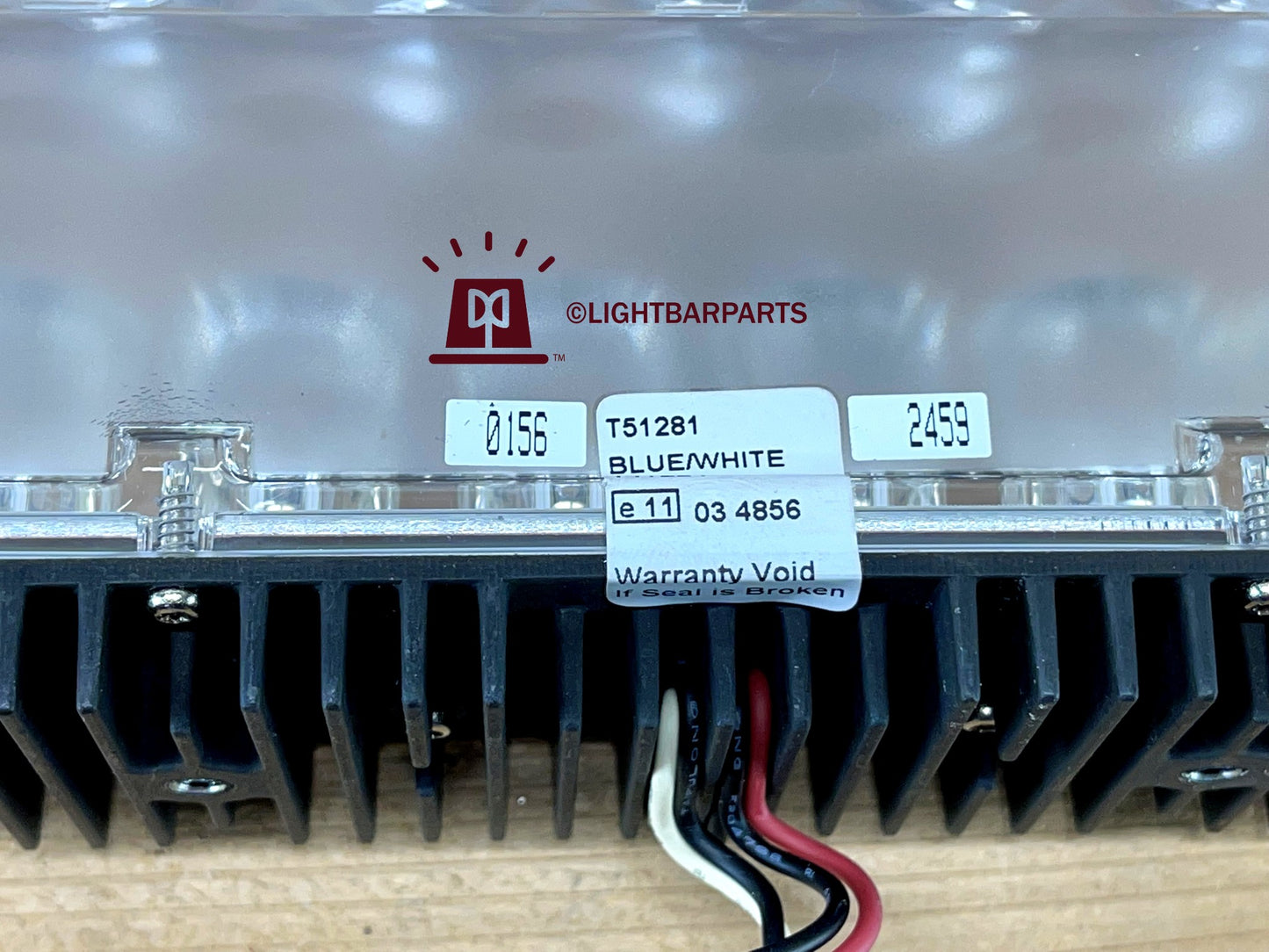 Code 3 Defender Lightbar - TriCore DUO LED - White / Blue Light Module - P/N: 51281