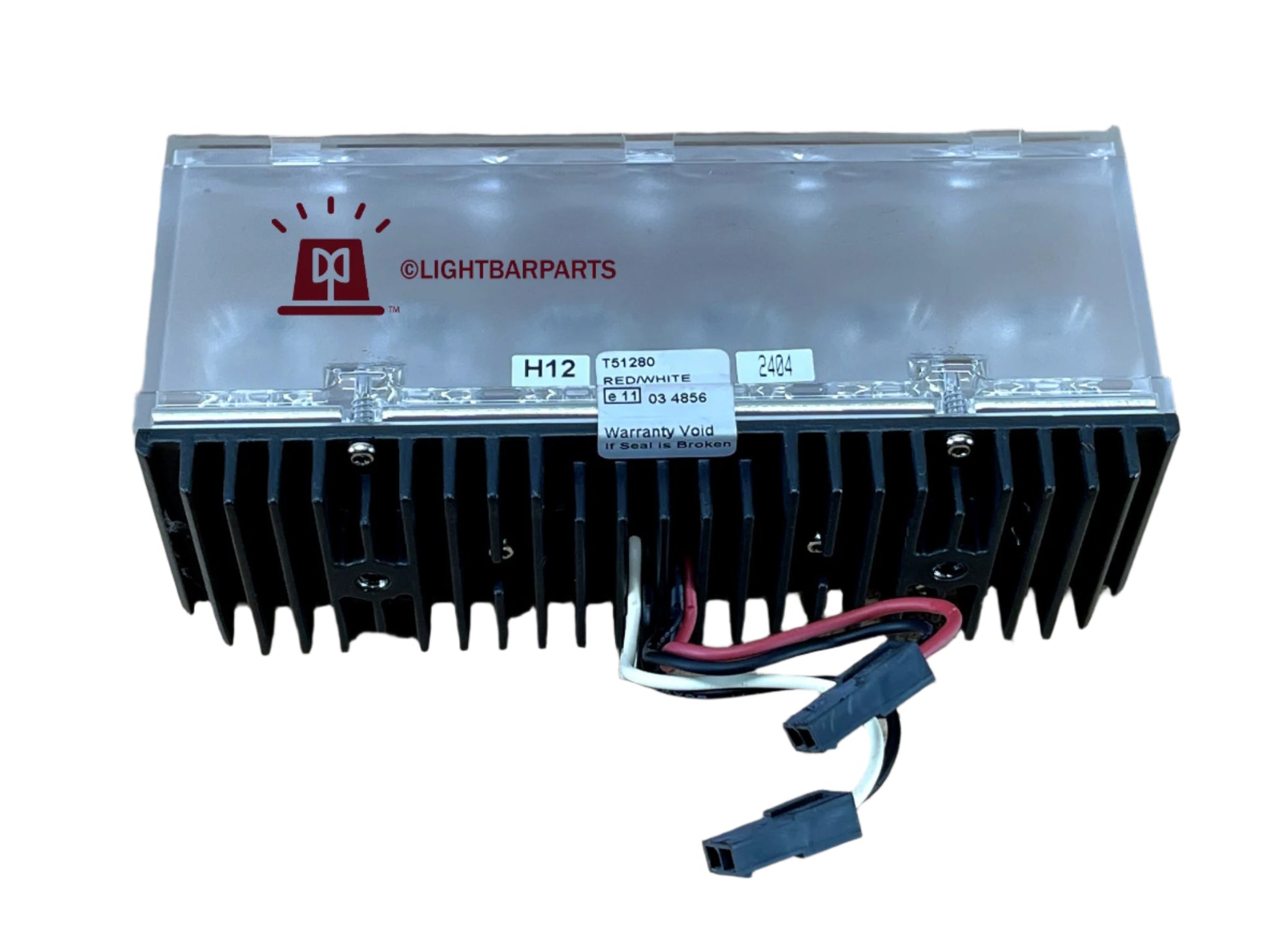 Code 3 Defender Lightbar - TriCore DUO LED - White / Red Light Module - P/N: 51280