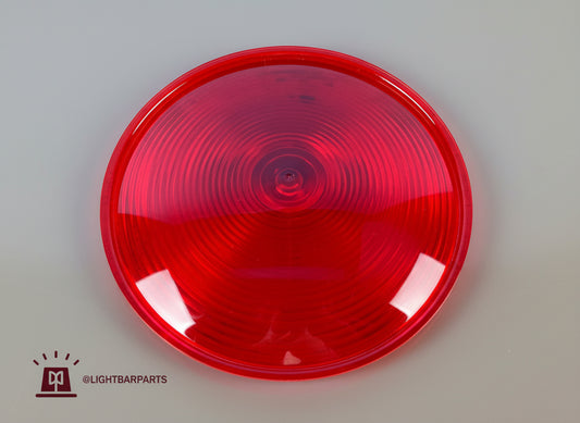 Federal Signal Twinsonic 12F - DIETZ P/N: 77-066 - One (1) Red Flasher Lens