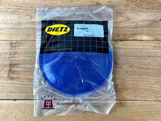 Federal Signal Twinsonic 12F - DIETZ 77-06601 - One (1) Blue Flasher Lens - Rare Item