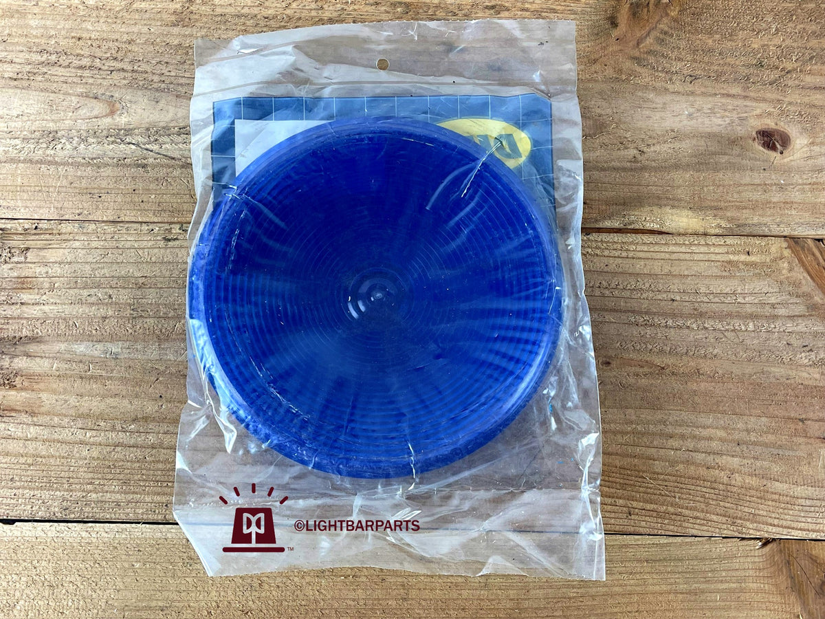 Federal Signal Twinsonic 12F - DIETZ 77-06601 - One (1) Blue Flasher Lens - Rare Item