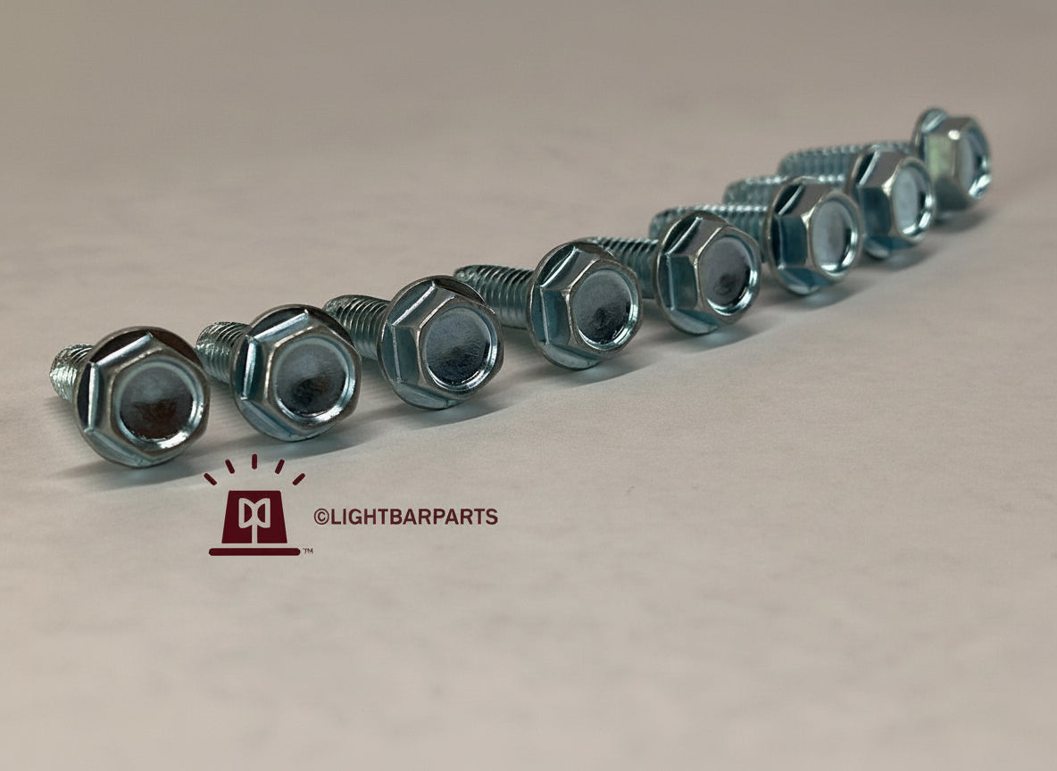 Federal Signal Aerodynic Lightbar - Lot of 8 Internal Mounting Bolts/Screws - New