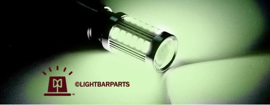 Federal Signal Code3 Lightbar Rotator - LED Twist Lock Replacement Bulbs - Green