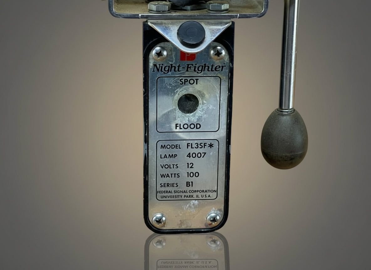 Federal Signal Night Fighter - Flood / Spot Light Head - Parts / Repair
