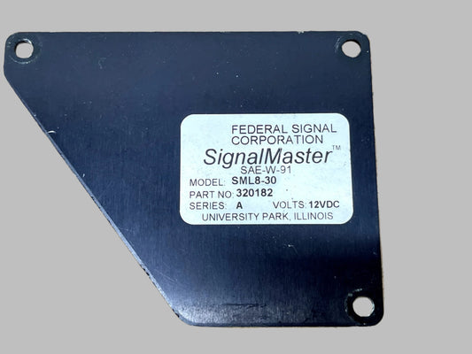 Federal Signal SignalMaster SML8-30 - Pair Of End Caps