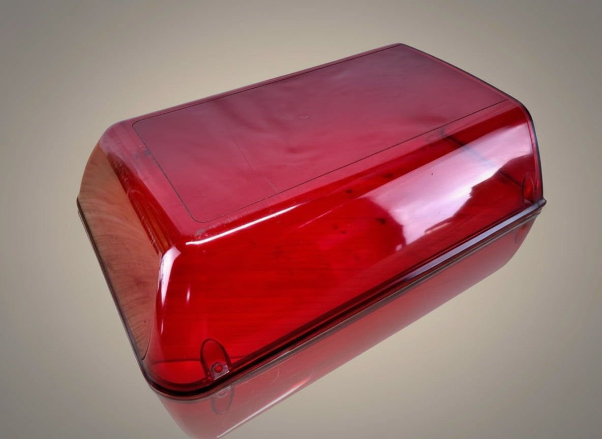 Federal Signal StreetHawk Lightbar - Red Dome Cover Lens with Internal Mirror