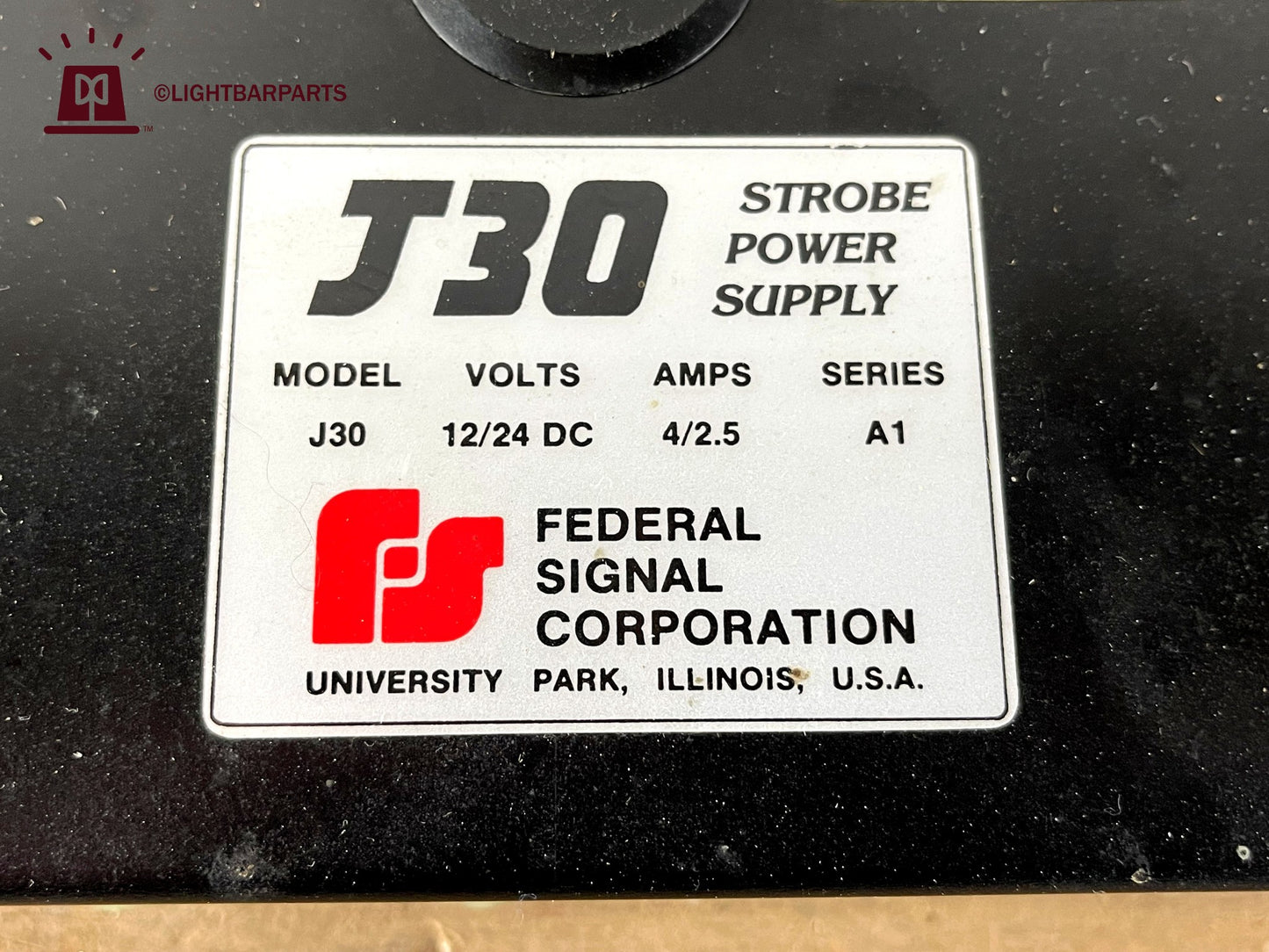 Federal Signal StreetHawk Lightbar - J30 Strobe Power Supply - 12/24 VDC