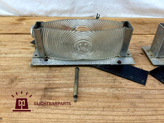 Federal Signal Twinsonic 12F - Clear Flasher Assemblies With Flasher And Bulbs