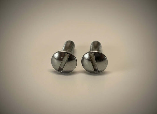 Federal Signal Twinsonic - Pair (2) of End Cap Screws - Stainless Steel - New