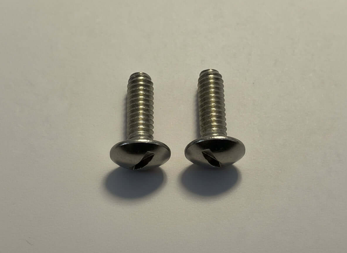 Federal Signal Twinsonic - Pair (2) of End Cap Screws - Stainless Steel - New