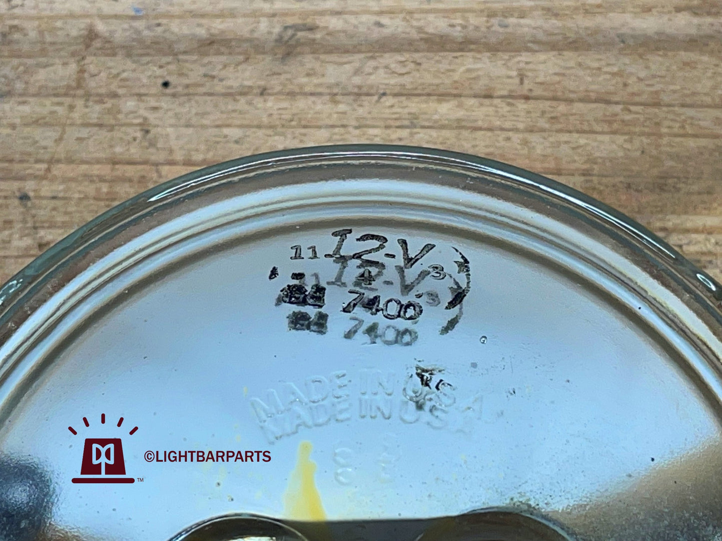 Federal Signal Twinsonic 12 12X CTS 12F - Rotator Light - GE 7400 Clear Bulbs