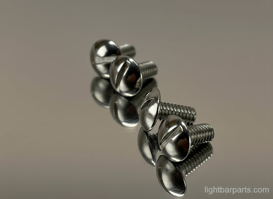 Federal Signal Twinsonic - Set of 4 Speaker Grill Screws - Stainless Steel