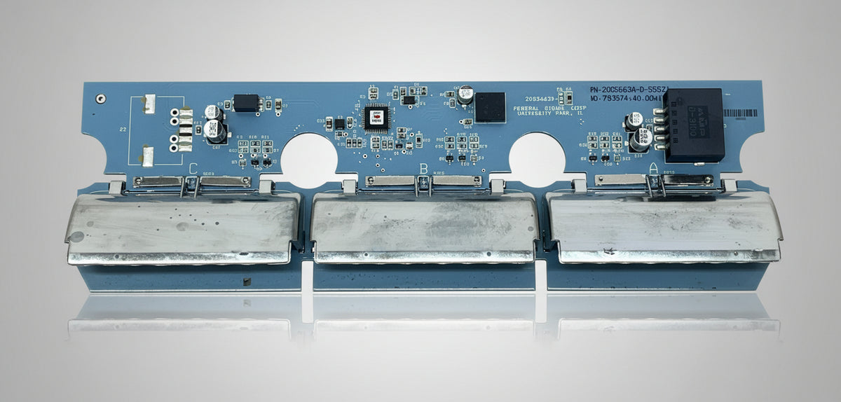 Federal Signal Valor - PCBA ROC Module PN: 2005663A-D-555Z1 - Drivers Side Rear