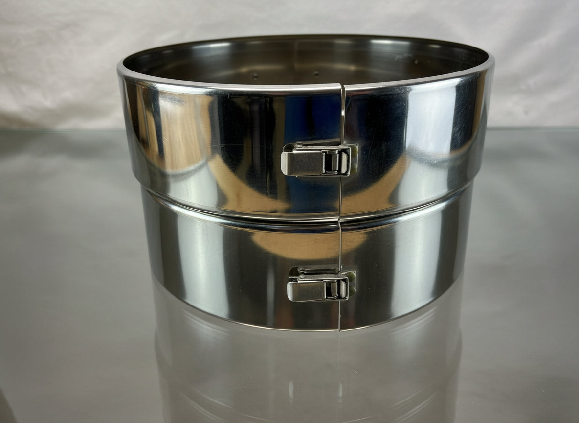 Federal Signal Visibar Twin Beacon Ray Model 11 - Matching Retaining Ring Pair