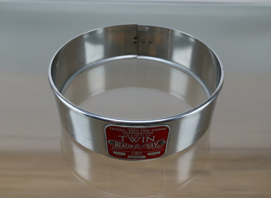 Federal Signal Visibar Twin Beacon Ray Model 11 - Data Plate Retaining Ring