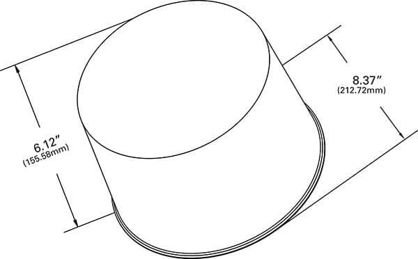 Grote Amber Dome - Fits Federal Signal Model 14 11 - Brand New