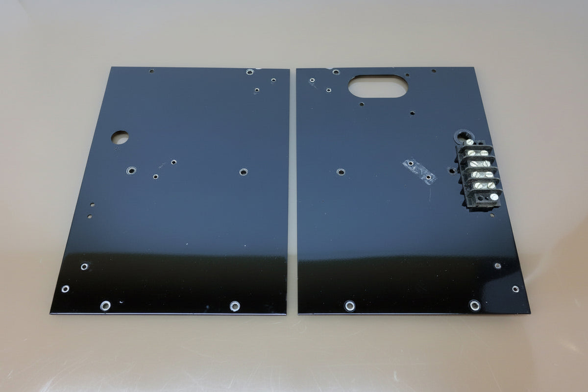 Federal Signal Twinsonic 12X - Mirror Motor Mounting Plates + Power Terminal - light bar parts