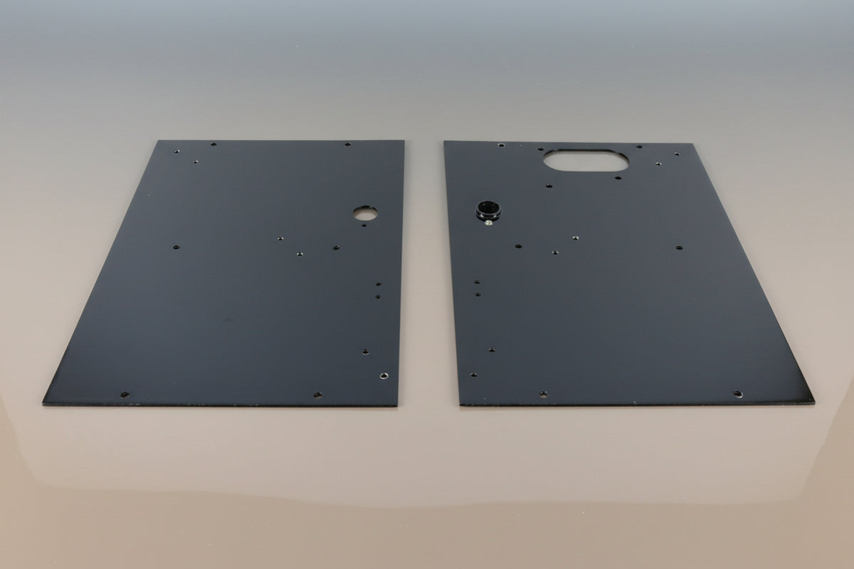 Federal Signal Twinsonic 12X - Mirror Motor Mounting Plates + Power Terminal - light bar parts