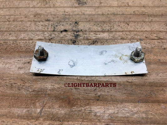 Peterson MFG Manufacturing Model Number 758 - ID Tag - Data Plate - With Screws - light bar parts