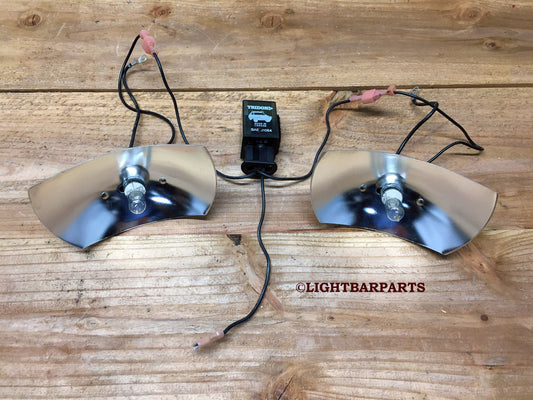 Federal Signal StreetHawk Lightbar - Wig Wag Flashing Light Assembly with Flasher - light bar parts