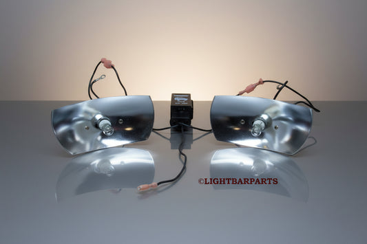 Federal Signal StreetHawk Lightbar - Wig Wag Flashing Light Assembly with Flasher - light bar parts