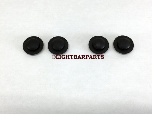 Federal Signal Aerodynic Lightbar - Mounting Bracket 4 Piece Rubber Feet Set - Light Bar Parts