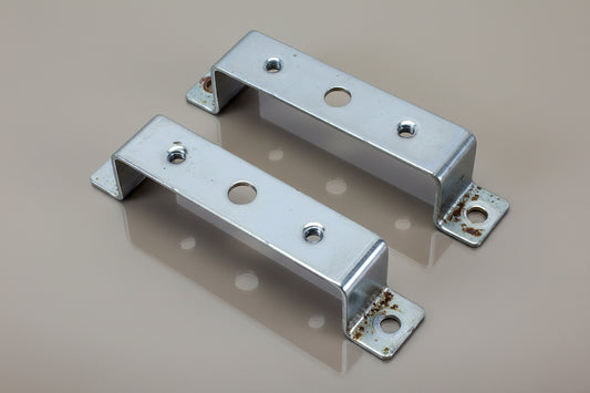 Code 3 MX7000 Lightbar - Lot of Two Mounting Brackets - Rotator Tray Mounts - light bar parts