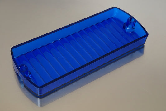 Whelen Series 4000 Advantedge - Blue Optic Prismatic Lens - New Old Stock