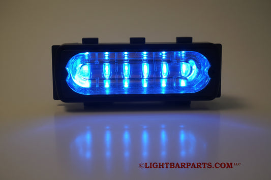 Whelen LFL Liberty Lightbar - LIN6R Blue LED P/N 01-026A068220A Super LED Module - light bar part