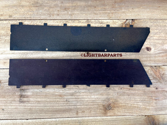 Code 3 MX7000 - Upper Tray Composite End Dust Covers One Pair