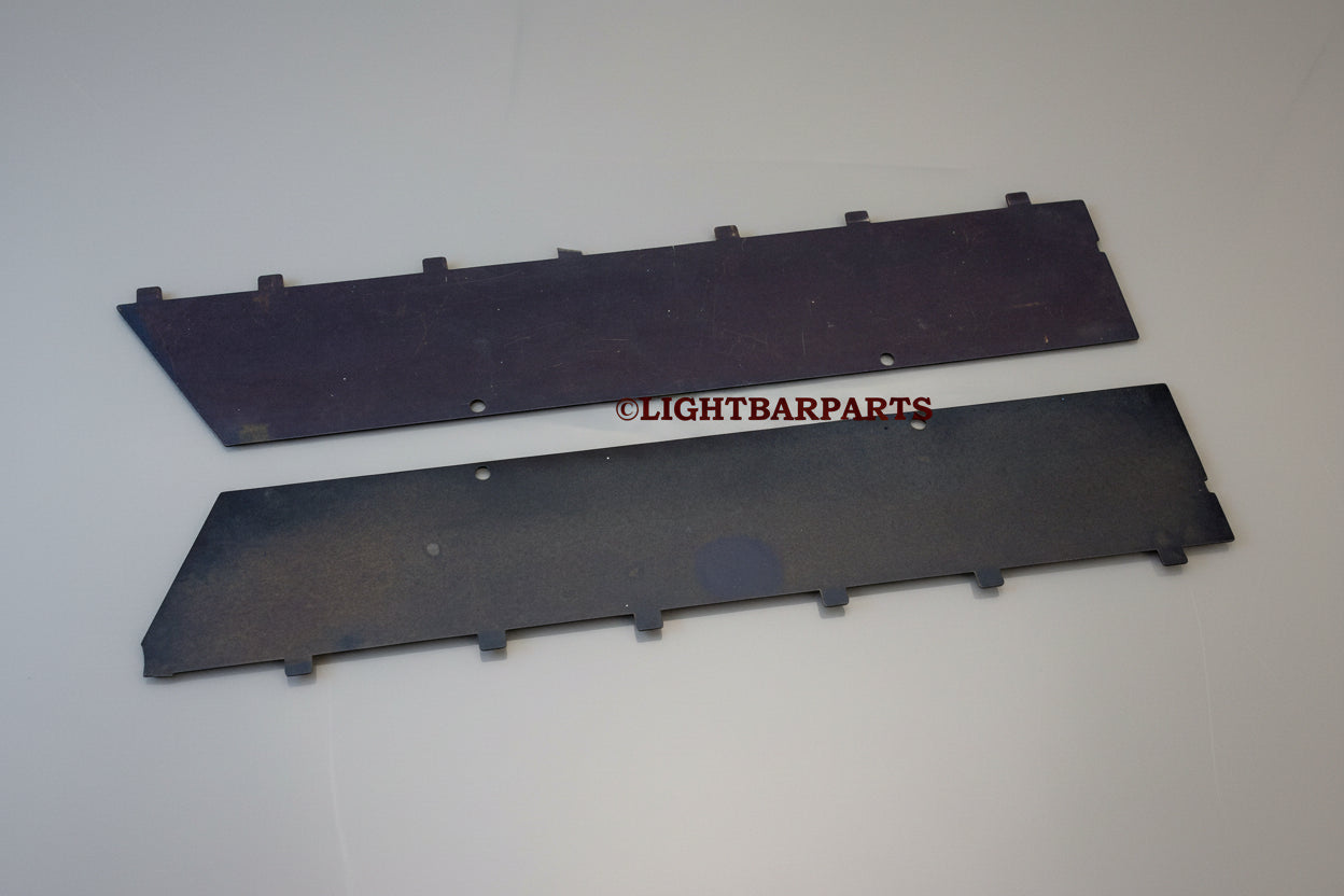 Code 3 MX7000 - Upper Tray Composite End Dust Covers One Pair