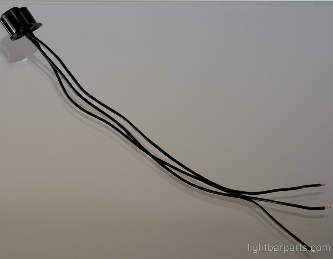 Aerodynic Aerotwin Twinsonic StreetHawk Lightbar - 3 Prong Flasher PigTail - NEW